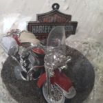 140196 Edelglasflasche "Harley Davidson"