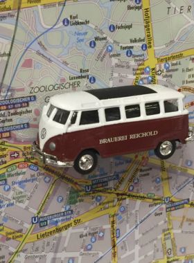 Magnet "Oldtimer" VW Bus Samba