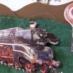 HK 10018 Karte 3D Lokomotive