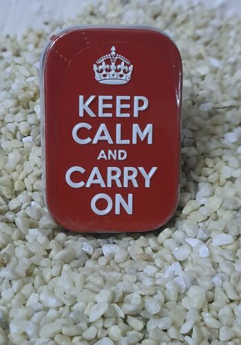 PD1021 Pillendose "KEEP CALM and CARRY ON"