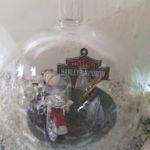 140196 Edelglasflasche "Harley Davidson"