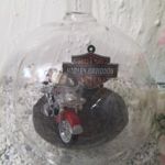 140196 Edelglasflasche "Harley Davidson"