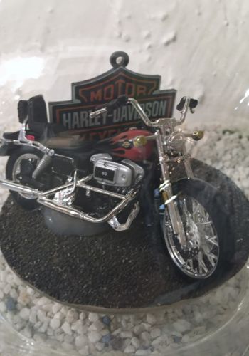 140253 Edelglasflasche "Harley Davidson"