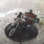 140253 Edelglasflasche "Harley Davidson"