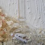 GLF1022 Edelglasflasche "Hochzeit" mit Stretchlimousine Cadillac