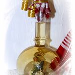 139349 Edelglasflasche mit Hexe und Wald-Honig-Schnäpsle