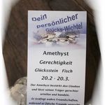 136366 Edelstein-Wichtel "Amethyst" Fische