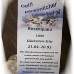 136368 Edelstein-Wichtel "Rosenquarz" Stier