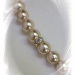 137320 Edelweiß-Kette "Verena" aprikot