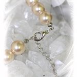 137320 Edelweiß-Kette "Verena" aprikot