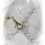 136155 Edelweiß-Kette "Verena" lindgrün