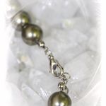 137318 Edelweiß-Kette "Verena" olivgrün