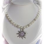 136154 Edelweiß-Ketten "Verena" weiss