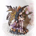 136731 Elfe "Jollina" mit Glücksblättern