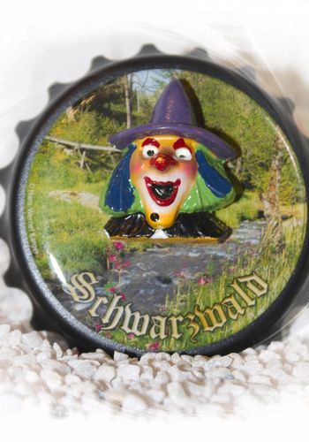140418 Flaschenöffner mit Mäskle "Clown"