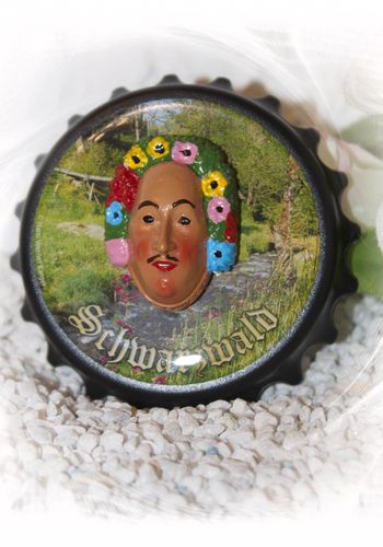 140414 Flaschenöffner mit Mäskle "Hansele Donaueschingen"
