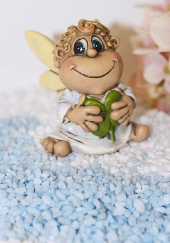 138198 Funny Engel "Glücksbringer"