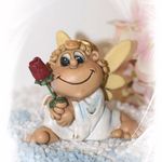 138201 Funny Engel "Liebe und Glück"