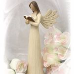 136687 Angelino Schutzengel handarbeit mit Buch