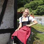 138954 Gastronomie-Dirndl "Feldberg" midi