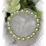 137329 Armband "Verena" hellgrün