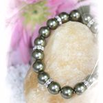 137335 Armband "Verena" olivgrün