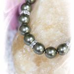 137335 Armband "Verena" olivgrün