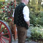 134680 Lederhose "München" dunkelbraun