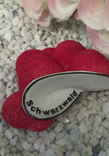 139193 Magnet "Schwarzwälder Bollenhut" rot