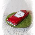 140055 Magnet "US Car" Cabrio