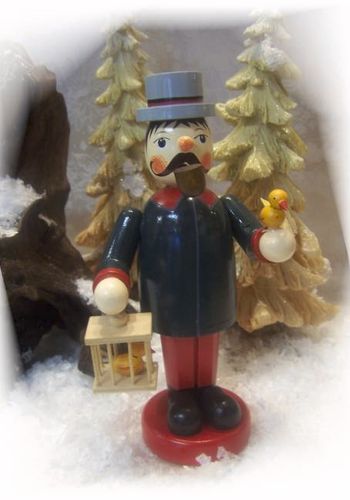 135443 Räuchermännle "Vogelhändler"