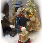 135443 Räuchermännle "Vogelhändler"