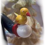 135443 Räuchermännle "Vogelhändler"