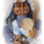 140023 Schwarzwälder Kochhexe blau