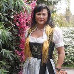 133936 Seidentuch "Wien" gold