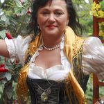 133936 Seidentuch "Wien" gold