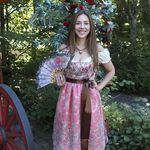 140602 Dirndl "Alpirsbach" mit Schürze
