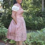 140600 Dirndl "Amsterdamm" mit Edelschürze