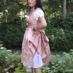 140600 Dirndl "Amsterdamm" mit Edelschürze