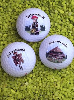 Golfball Set "Schwarzwald"