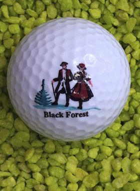 Golfball "Schwarzwaldpaar"