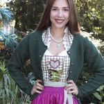 140621 Dirndljacke "Gutach" dunkelgrün