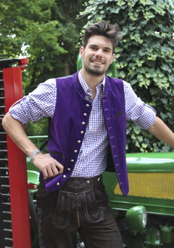 160005 Hemd "Stuttgart flieder