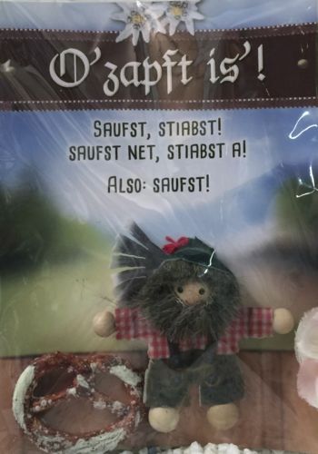 180009 Püpple "Schwarzwald Seppi" mit Festtagsbrezel