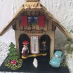 20000034 Wetterhaus "Ingolstadt" mit VW Käfer mintblau