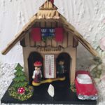 20000040 Wetterhaus "Florida" mit US Car Cabrio