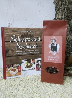 Schwarzwälder Kochbuch mit Schwarzwaldtee