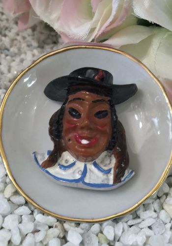 1450014 Narren-Metall-Teller Magnet "Schwenningener" Schantle