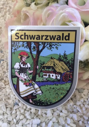 1402001 Aufkleber Schwarzwald-Mädel