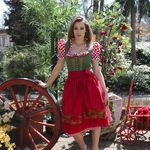 138952 Dirndl "Alpenland" mit Schürze